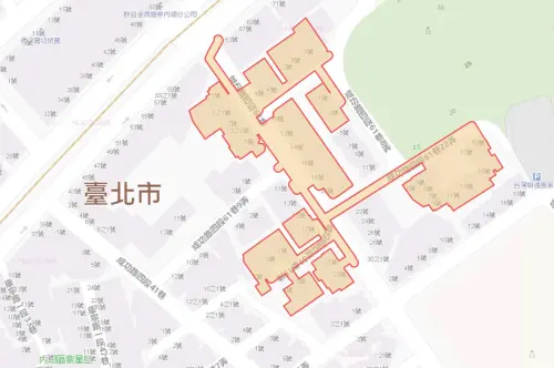 ▲台北市10月22日停水範圍。（圖／自來水公司water.gov.tw）