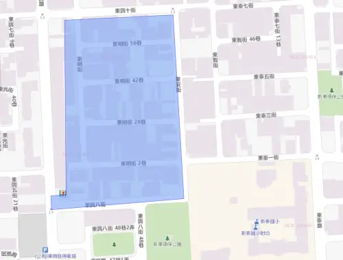 ▲台南市10月22日停水範圍。（圖／自來水公司water.gov.tw）