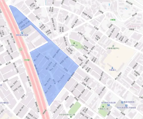 ▲高雄市10月22日停水範圍。（圖／自來水公司water.gov.tw）