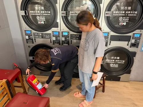 中市消防局專案查核瓦斯烘衣洗衣店 合格率達86%
