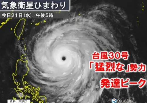 要去沖繩、九州的注意！強颱薔琵23日起掃日本　航班船班恐大亂