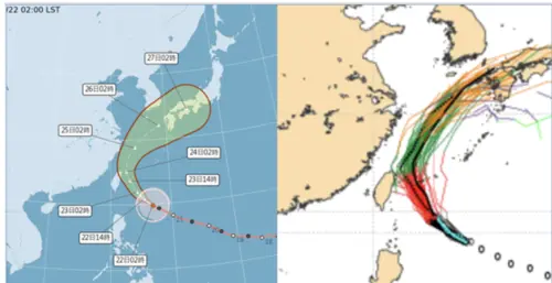 薔琵颱風會登陸嗎？吳德榮：路徑西修不排除　全台周五風雨最劇烈