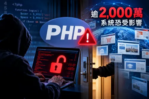 PHP漏洞超嚴重！工程師：像沒鑰匙也能進你家　逾2千萬系統受影響
