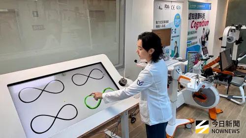 ▲天主教聖功醫院「智慧賦能復健中心」跨國引進17國、多達42項頂尖科技設備。（圖／記者陳美嘉攝，2026.10.22）