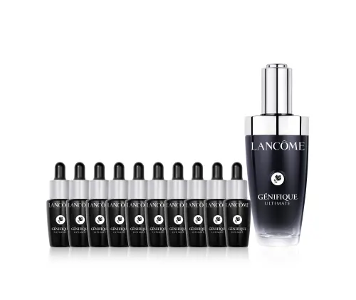 ▲遠百花蓮 LANCÔME 蘭蔻小黑瓶發燒組，價值12,000元，特價4,185元（限量10組）。(圖 / 業者提供)