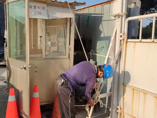 ▲ 高市府要求統包商先行完成防颱預防作業，降低強風豪雨對工程及周邊市民的影響。（圖／高市府提供）