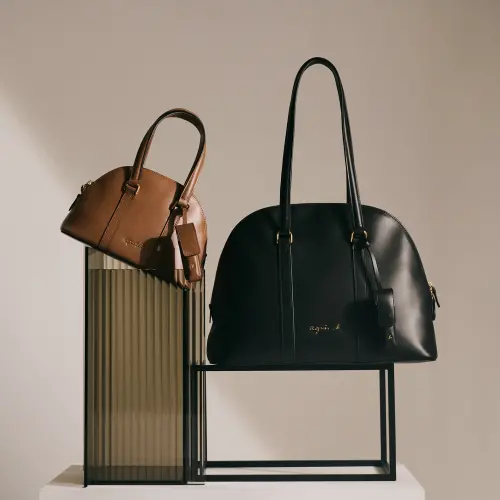 ▲agnès b.全新Sachi系列，包型源於經典Bugatti。（圖／麥當勞提供）