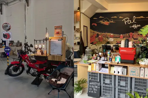 ▲左起：雜魚咖啡 ZAKO Coffee、Pal Coffee。（圖／台北蚤之市提供）