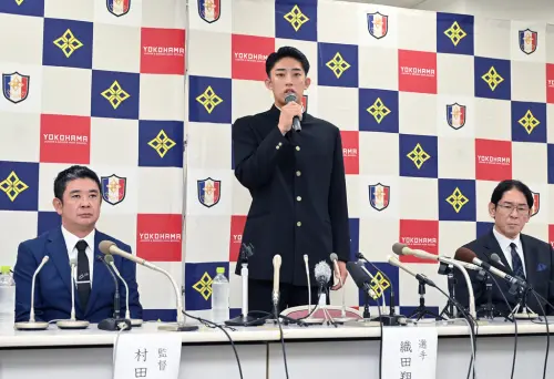 ▲橫濱高校織田翔希在日職選秀會遭到讀賣巨人隊「強行指名」，他也親上火線，表達旅美的意志沒有動搖。（圖／美聯社／達志影像）