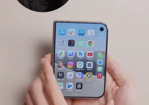 ▲Joeman開箱手機被網友發現桌面有盜版漫畫App。（圖／翻攝自Threads）