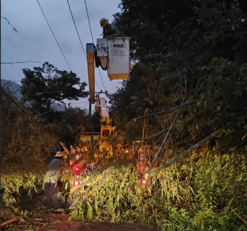 薔琵颱風釀14.6萬戶停電　台電入夜跨區支援北部電力
