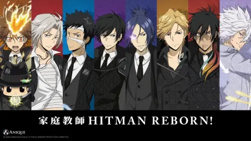 ▲《家庭教師 HITMAN REBORN!》推出「覺悟」主題新繪視覺，澤田綱吉、獄寺隼人、山本武、雲雀恭彌等角色以黑色西裝造型亮相。（圖／翻攝自 Anique Taiwan）