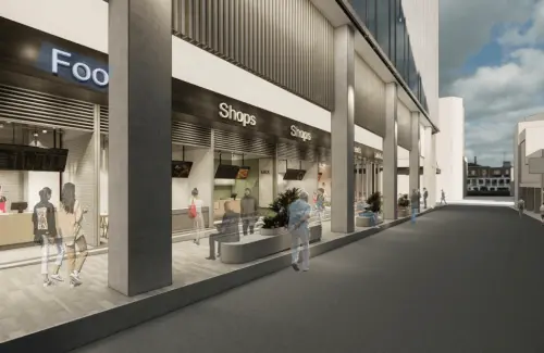 ▲台茂購物中心官網發布進駐新光三越台南中山店原址，新商場將顛覆傳統百貨封閉式格局，採取「開放式街區」設計。（圖／取自台茂購物中心）