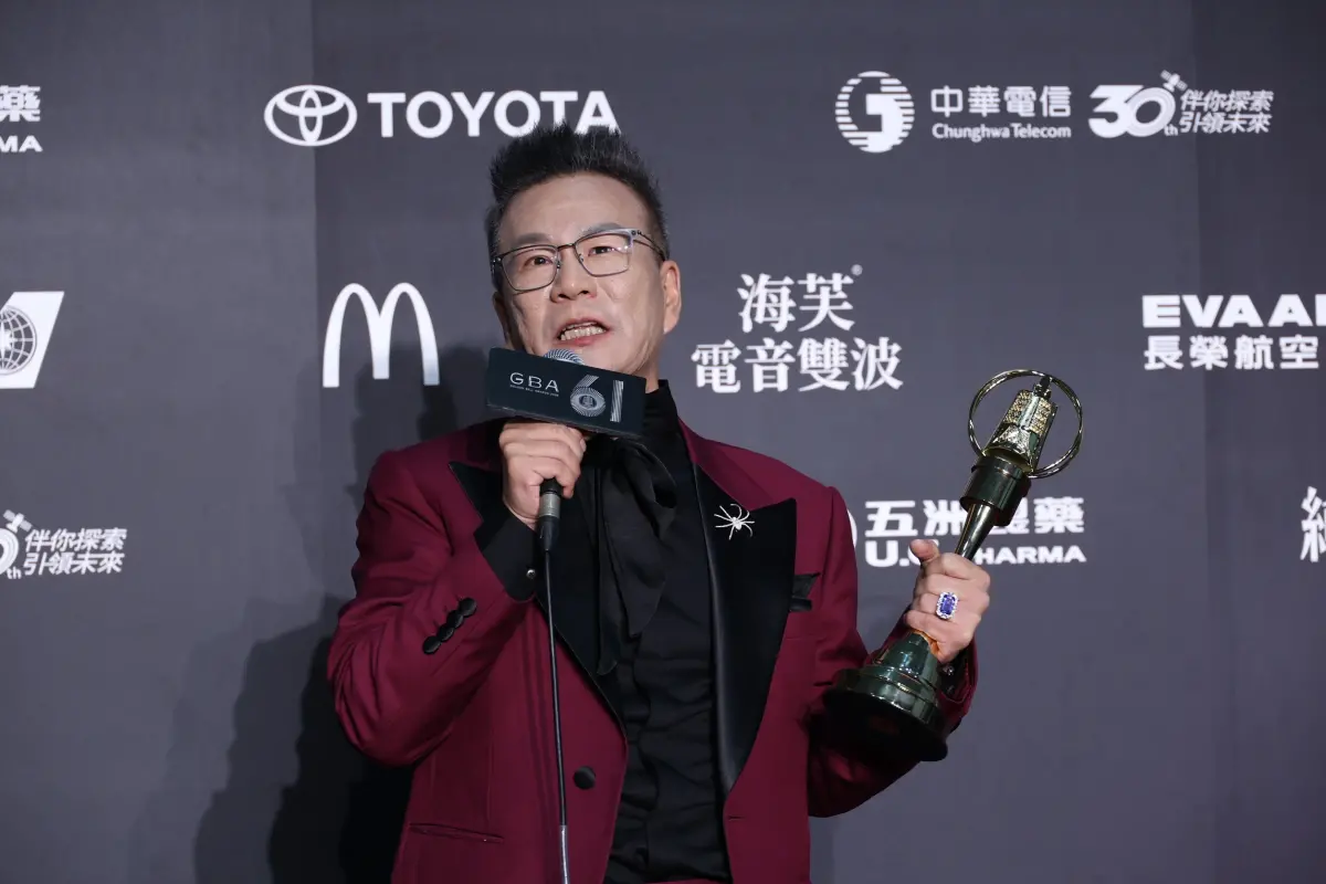 ▲沈玉琳（如圖）、Melody從死亡之組獎項出線，以《11點熱吵店》奪下綜藝節目主持人獎，沈玉琳致詞時感謝守護他生命的醫護人員。（圖／NOWNEWS攝影中心）