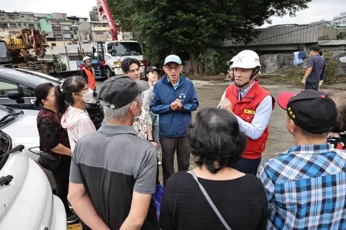 薔琵颱風過境基隆災情待復原 謝國樑勘災力拚上班日前搶修完成