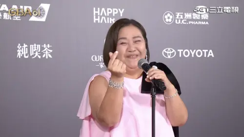 ▲鍾欣凌在鏡頭前向許光漢喊話，笑喊「我等你喔」。（圖／三立）