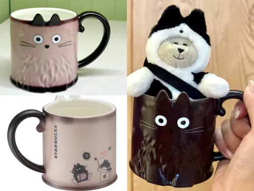 ▲星巴克「黑貓魔法術溫變馬克杯」850元，容量355毫升。（圖／星巴克starbucks.com.tw、記者蕭涵云攝）