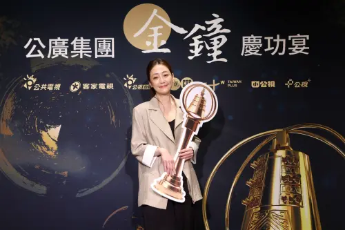 ▲謝欣穎以1票之差與金鐘視后擦身，仍大方表示聽到楊貴媚得獎時「頭皮發麻」，真心替對方開心。（圖／公廣集團提供）