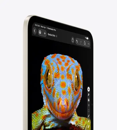 ▲新款iPad mini迎來大幅升級，螢幕從前代8.3吋加大至8.5吋，採OLED技術並支援最高1200尼特峰值亮度，也提供可減少反光的奈米紋理玻璃選項。（圖／翻攝自蘋果官網apple.com/）
