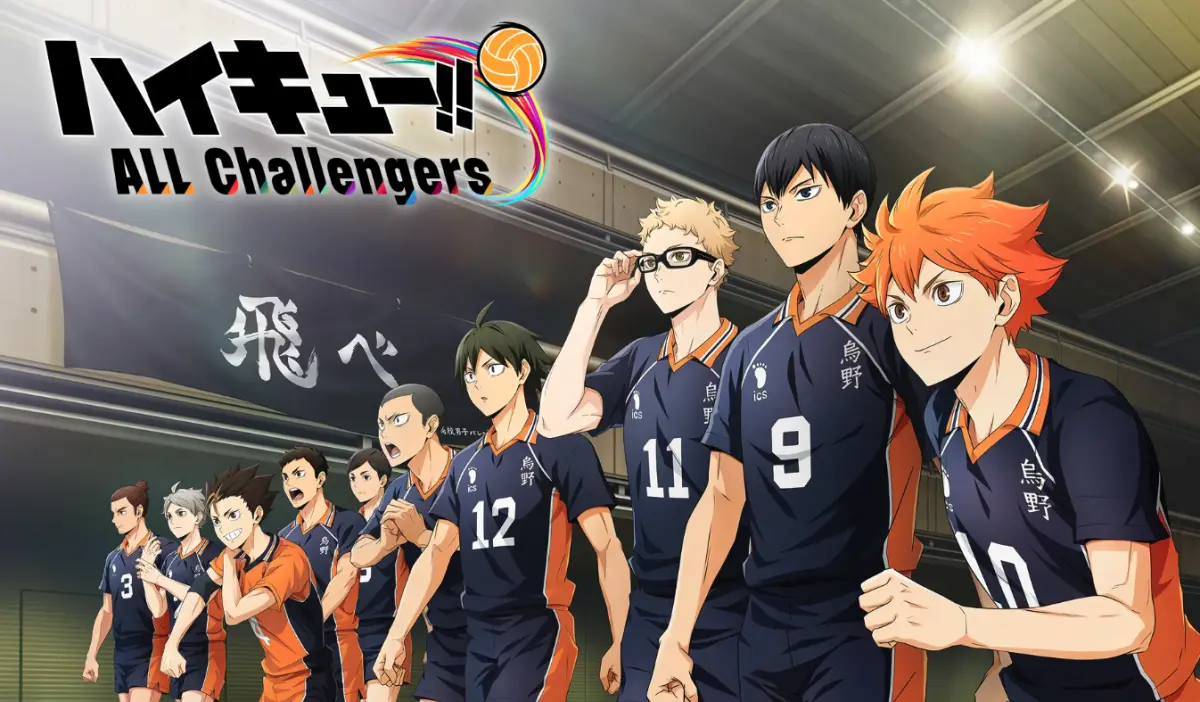 ▲《排球少年!!》推出全新手機遊戲《排球少年!! ALL Challengers》，日向翔陽、影山飛雄、月島螢等烏野高中排球隊成員集結登場。（圖／翻攝自《排球少年!! ALL Challengers》）