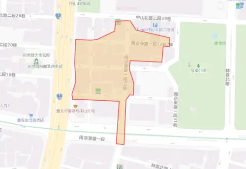 ▲台北市10月28日停水範圍。（圖／自來水公司water.gov.tw）