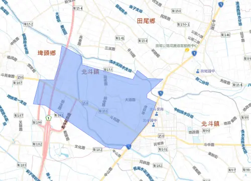 ▲彰化縣10月28日停水範圍。（圖／自來水公司water.gov.tw）