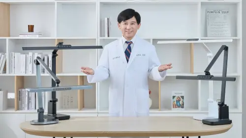 ▲諾貝爾眼科張朝凱院長擔任喜光全光譜品牌代言人。（圖／翻攝畫面）
