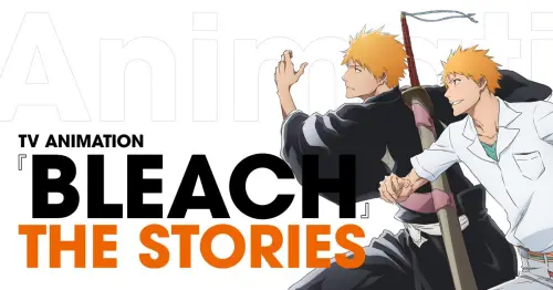 ▲《BLEACH死神》推出「THE STORIES」回顧企劃，將久保帶人筆下不同時期的黑崎一護重新繪製成動畫視覺圖，展現角色造型演變。（圖／翻攝自《BLEACH 千年血戰篇》）