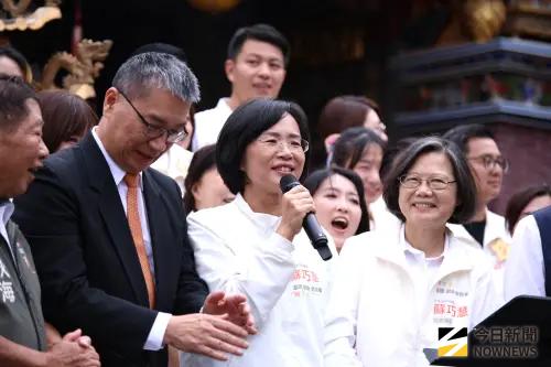 小英讚手把手教沈伯洋選舉　蘇巧慧：不敢啦在美國他成績都比我好