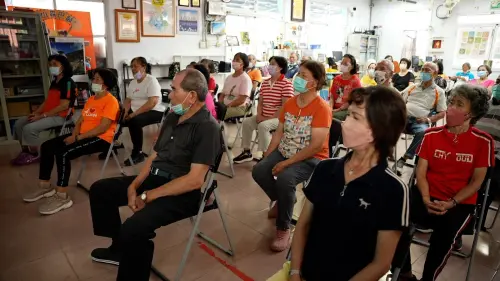 ▲赤山社區關懷服務據點，提供多元課程給長輩學習。（圖／記者王郁勳攝）