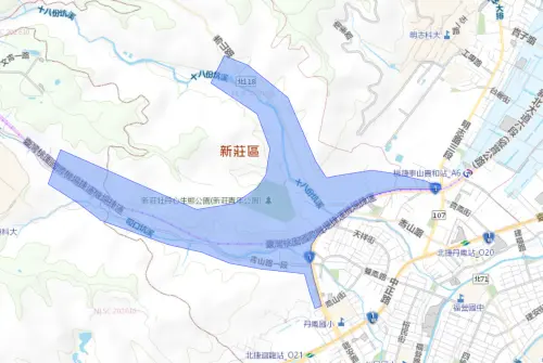 ▲新北市10月29日停水範圍。（圖／自來水公司water.gov.tw）