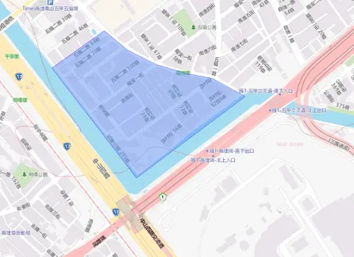 ▲高雄市10月29日停水範圍。（圖／自來水公司water.gov.tw）