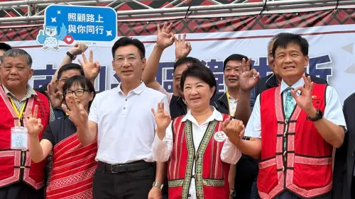 蔣萬安病倒取消行程！盧秀燕曝他抱病勘災　提醒江啟臣「加外套」
