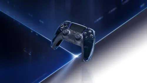 ▲PS5 全新 DualSense 無線控制器，光稜系列石墨灰。（圖／PlayStation提供）