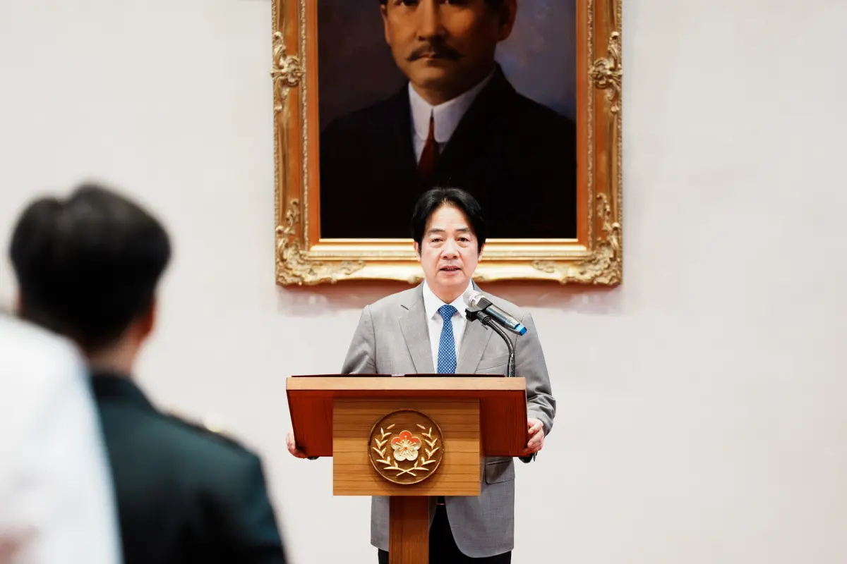 主持將官晉任 賴清德勉國軍善用無人機成千里眼