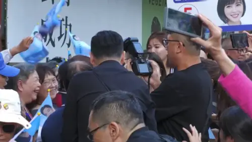 蔣萬安攝影師撞飛女記者！當場落淚　競辦道歉：會加強引導和協調