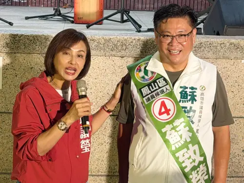 ▲ 立委邱議營也推薦蘇致榮，肯定他長期深耕鳳山、積極服務地方的努力，呼籲鄉親支持認真做事、願意為地方付出的優秀人才。（圖／市議員候選人蘇致榮提供）