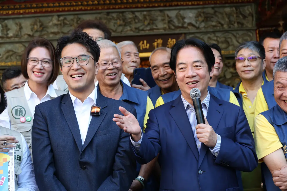 洋流到天母！向鄉親掛3保證　賴清德：盡力排除鄰居介入選舉