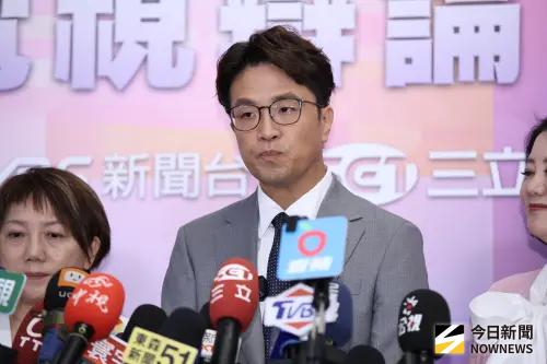▲民進黨台北市長候選人沈伯洋辯論會上稱自己要做的三件事情，包括「把樹種回來」、「正視虐兒案的嚴重性」以及「營養午餐改善」，引發社群討論。（圖／記者朱永強攝）