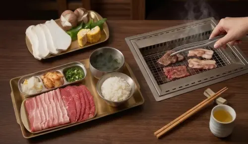 ▲貴族世家個人燒肉將有3種肉類選擇，每人最低199元起。（圖／翻攝貴族世家個人燒肉臉書）