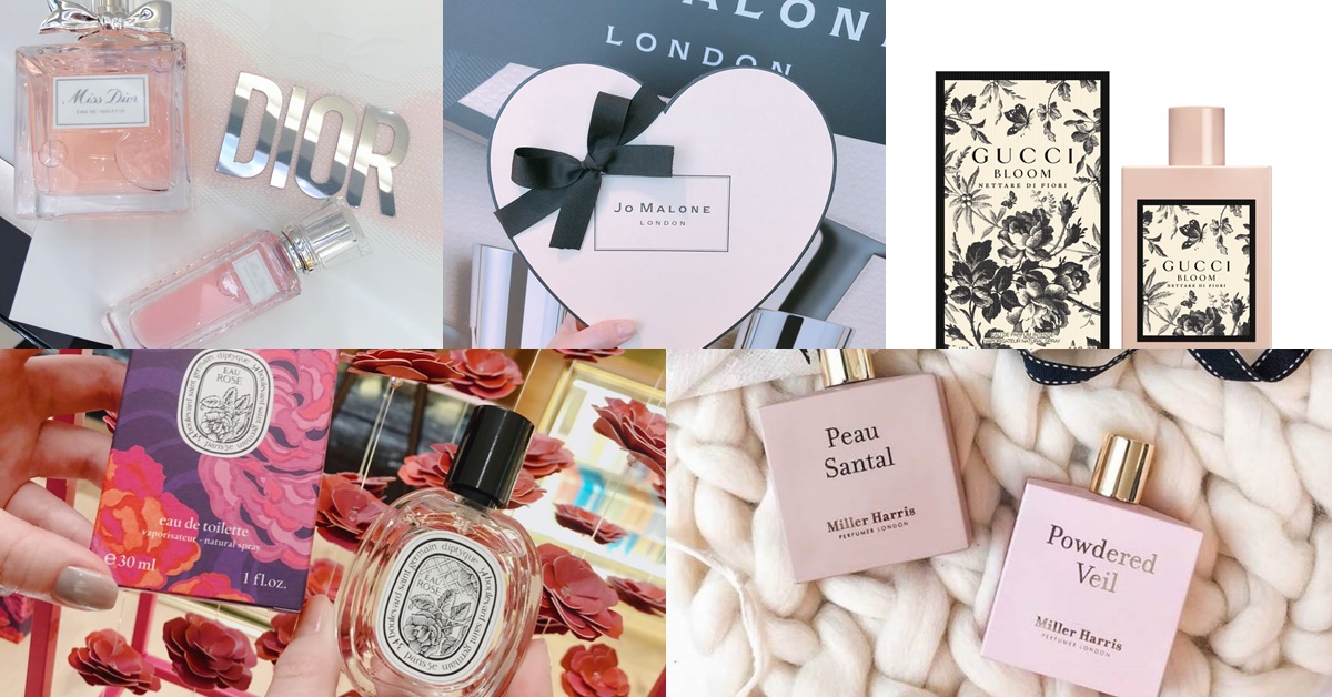 讓肌膚印上最迷人的香氛印記，適合情人節送禮的10款粉紅香氛出列！
