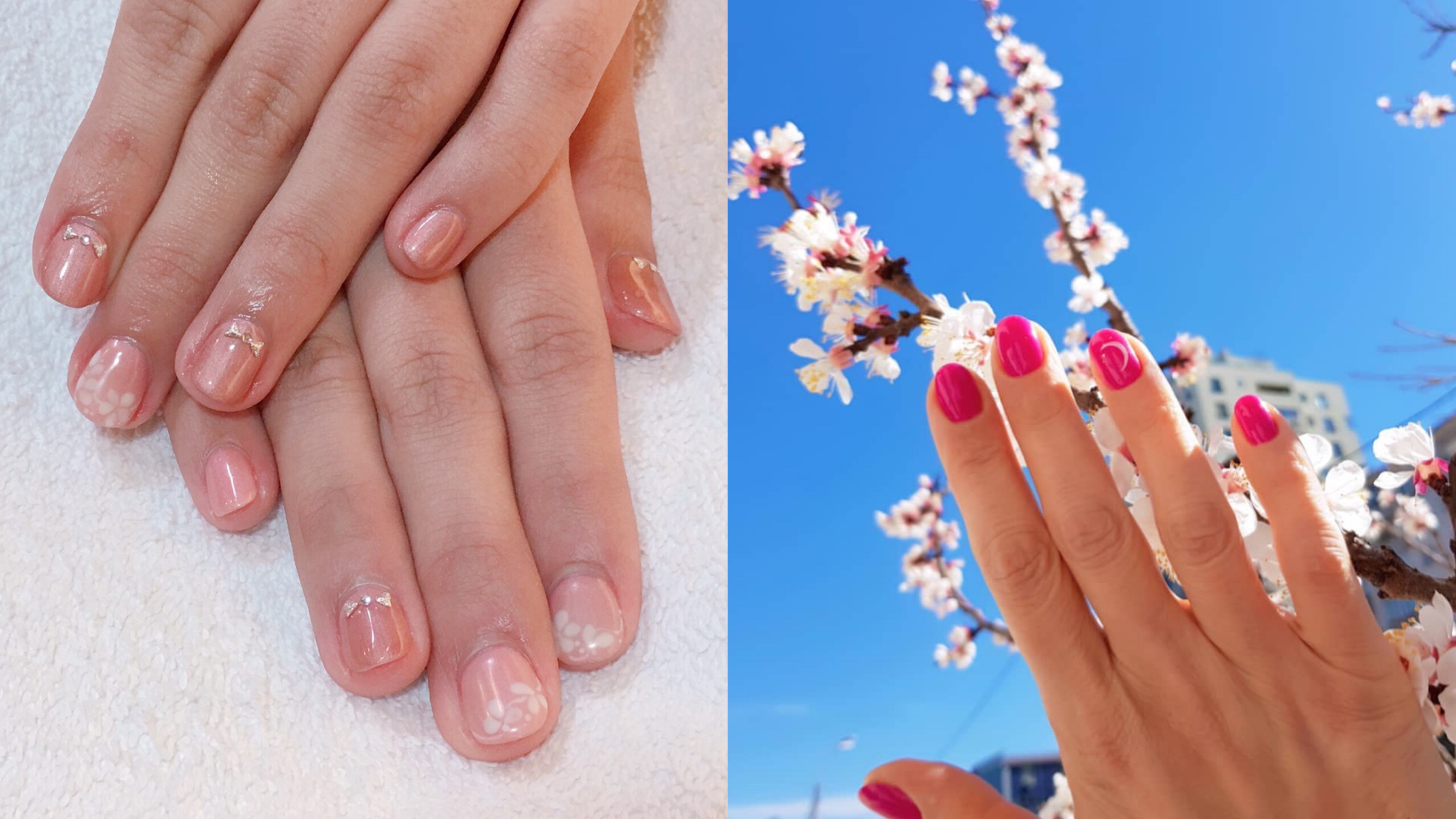 讓花季停留在指尖！浪漫又質感爆棚「櫻花系美甲」超迷人
