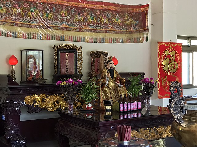 新竹寶山鄉「救苦大仙」神像。（圖／WIKI圖庫，Outlookxp 攝）