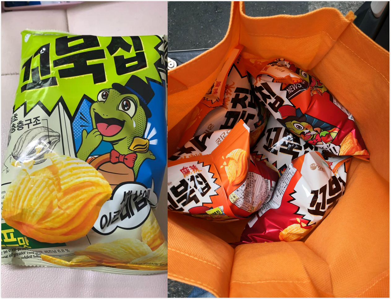 ▲許多老饕點名南韓進口的烏龜圖樣玉米餅乾。（圖／翻攝自臉書社團《我愛全聯-好物老實說》）